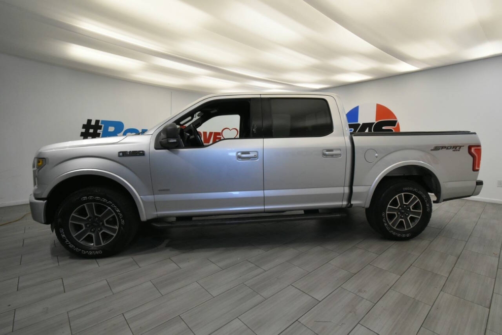 2016 Ford F-150 XLT 4x4 4dr SuperCrew 5.5 ft. SB, Silver, Mileage: 124,274 - photo 1