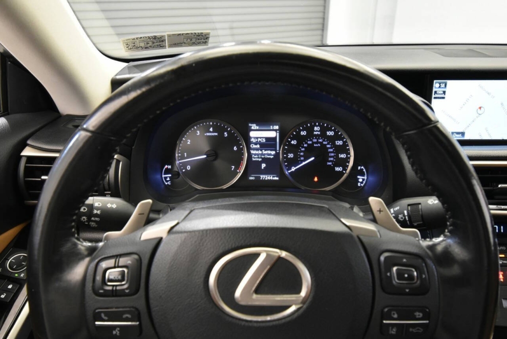 2017 Lexus IS 300 Base AWD 4dr Sedan, Black, Mileage: 77,220 - photo 23