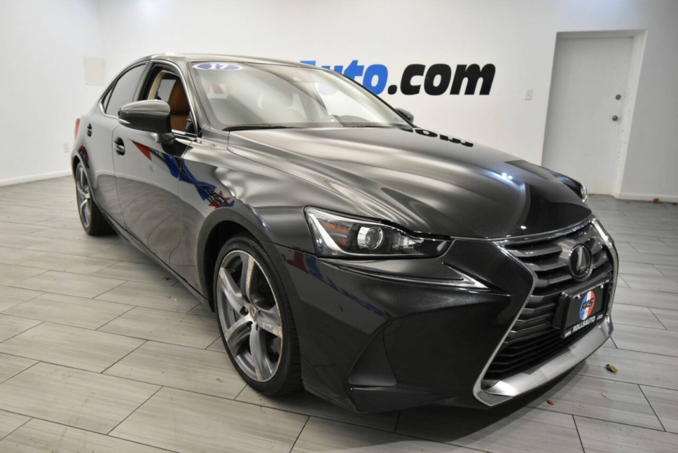 2017 Lexus IS 300 Base AWD 4dr Sedan, Black, Mileage: 77,220 - photo 6