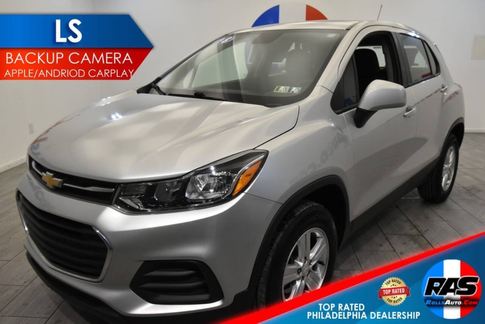 2018 Chevrolet Trax LS AWD 4dr Crossover, Silver, Mileage: 45,139 