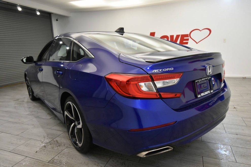 2021 Honda Accord Sport Special Edition 4dr Sedan, Blue, Mileage: 81,723 - photo 2