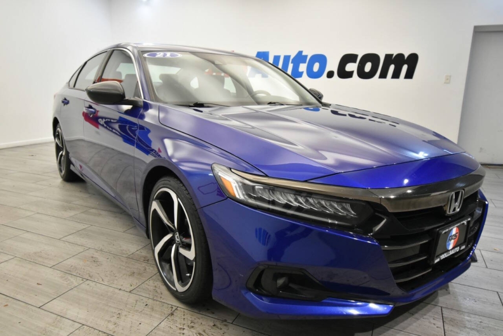 2021 Honda Accord Sport Special Edition 4dr Sedan, Blue, Mileage: 81,723 - photo 6