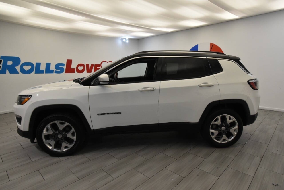 2021 Jeep Compass Limited 4x4 4dr SUV, White, Mileage: 46,331 - photo 1