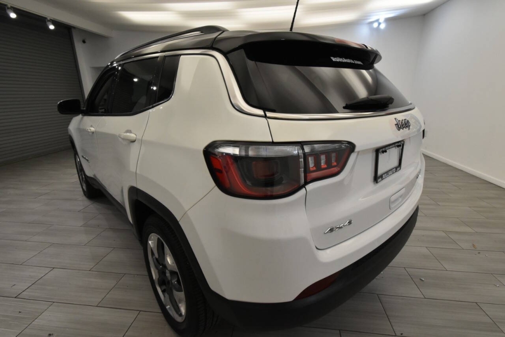 2021 Jeep Compass Limited 4x4 4dr SUV, White, Mileage: 46,331 - photo 2