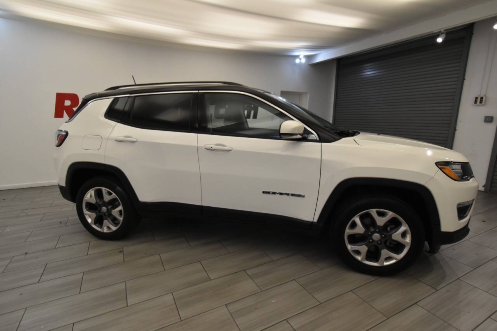 2021 Jeep Compass Limited 4x4 4dr SUV, White, Mileage: 46,331 - photo 5