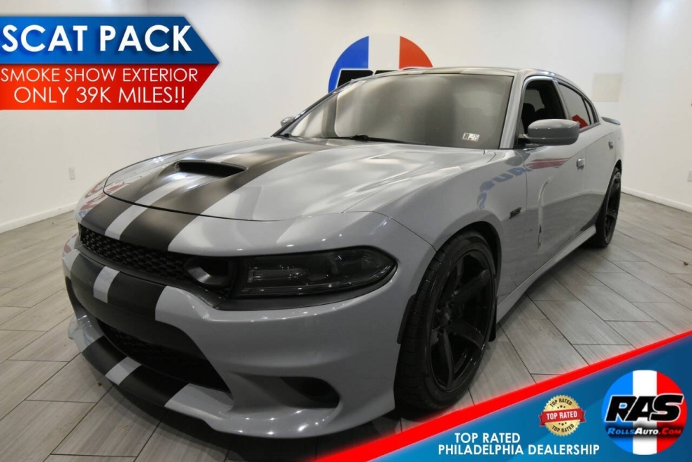 2021 Dodge Charger Scat Pack 4dr Sedan, Gray, Mileage: 39,125 