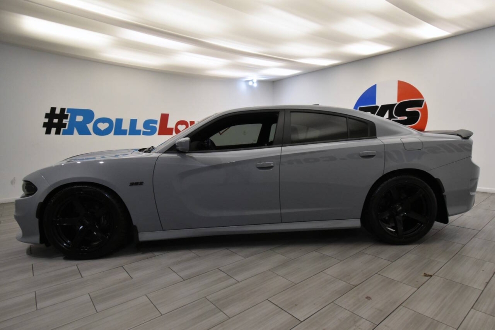 2021 Dodge Charger Scat Pack 4dr Sedan, Gray, Mileage: 39,125 - photo 1