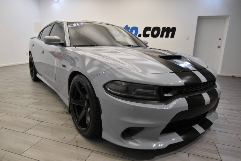 2021 Dodge Charger Scat Pack 4dr Sedan, Gray, Mileage: 39,125 - photo 6