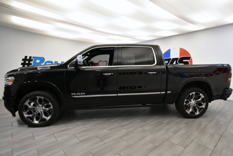 2019 RAM 1500 Limited 4x4 4dr Crew Cab 5.6 ft. SB Pickup, Black, Mileage: 91,023 - photo 1