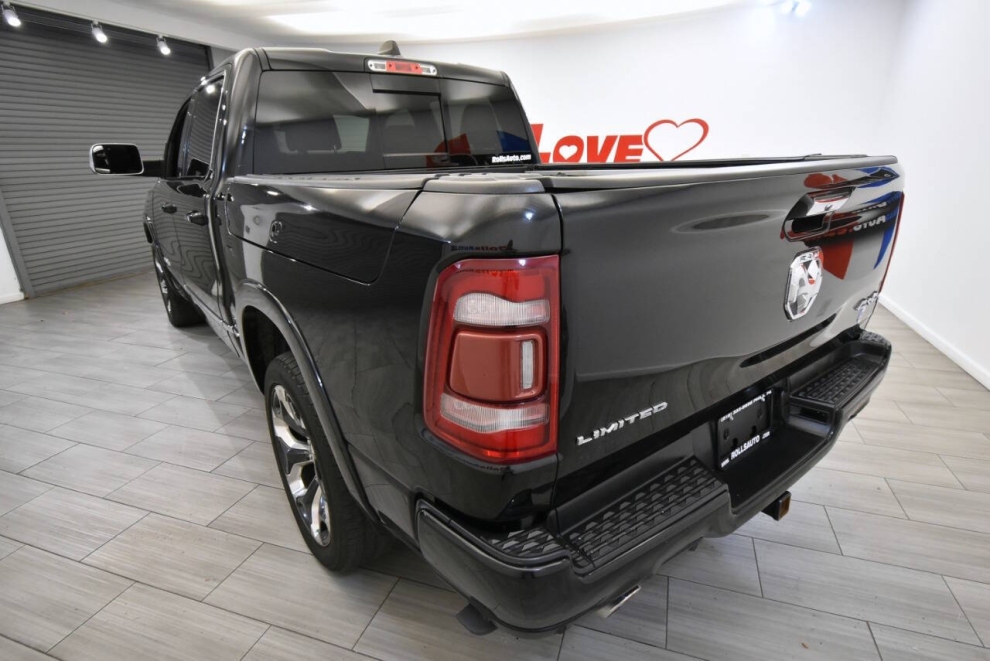 2019 RAM 1500 Limited 4x4 4dr Crew Cab 5.6 ft. SB Pickup, Black, Mileage: 91,023 - photo 2