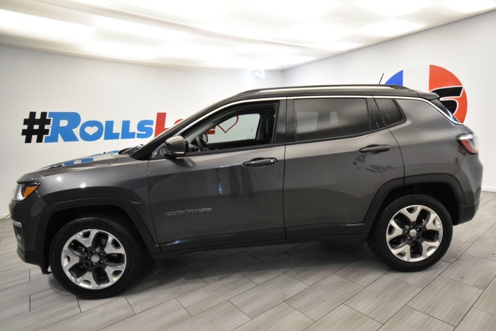 2018 Jeep Compass Limited 4x4 4dr SUV, Gray, Mileage: 83,235 - photo 1