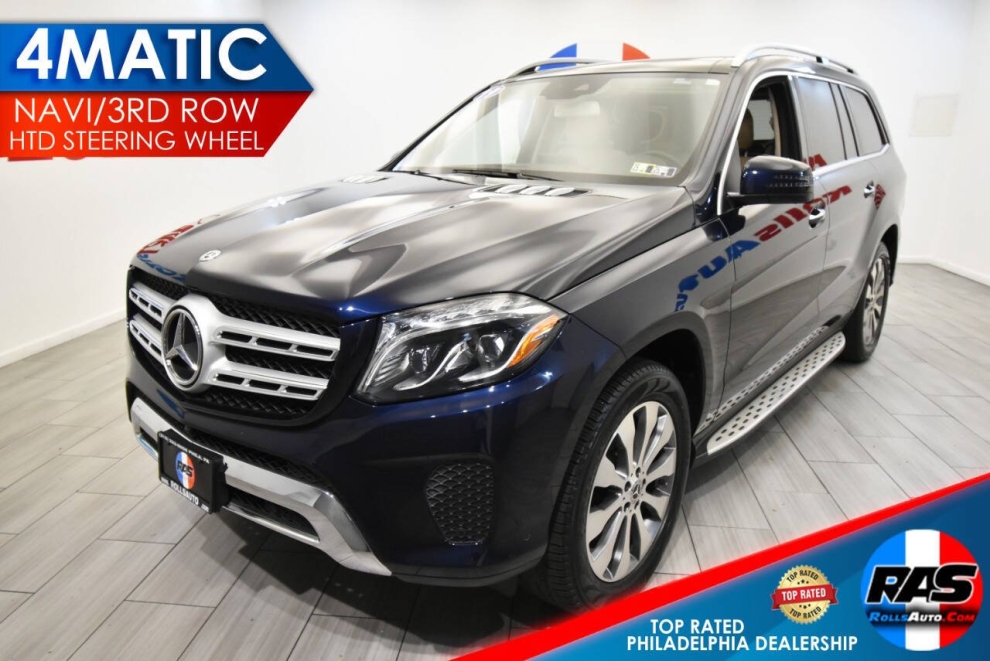 2019 Mercedes-Benz GLS GLS 450 AWD 4MATIC 4dr SUV, Blue, Mileage: 45,296 