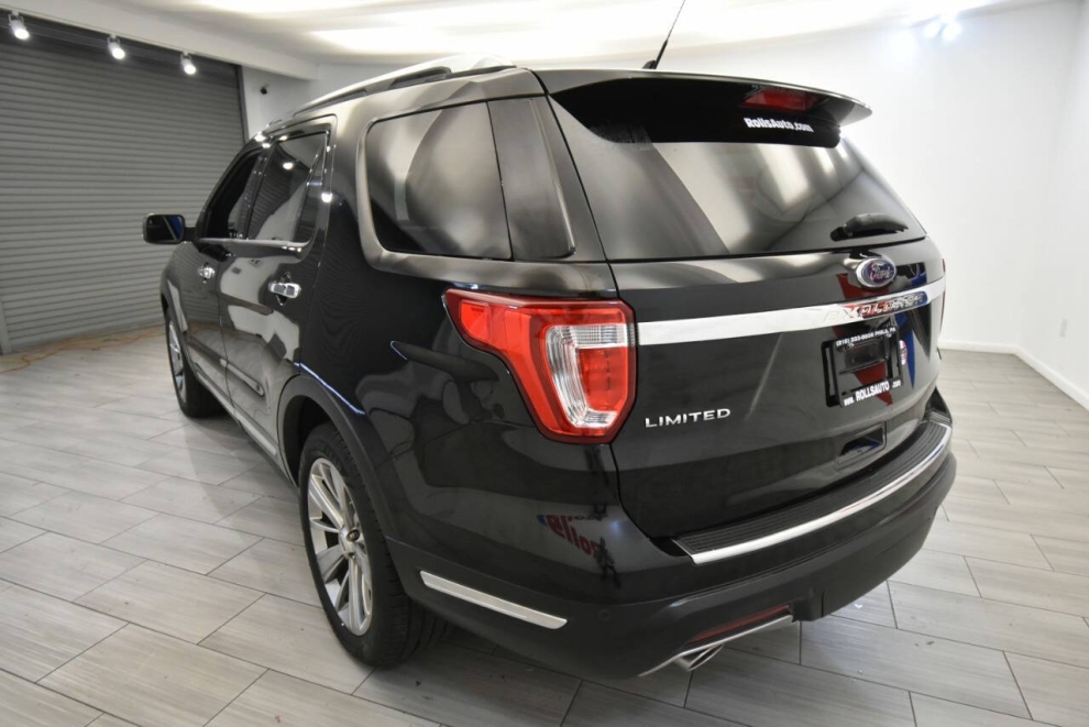 2018 Ford Explorer Limited 4dr SUV, Black, Mileage: 63,156 - photo 2