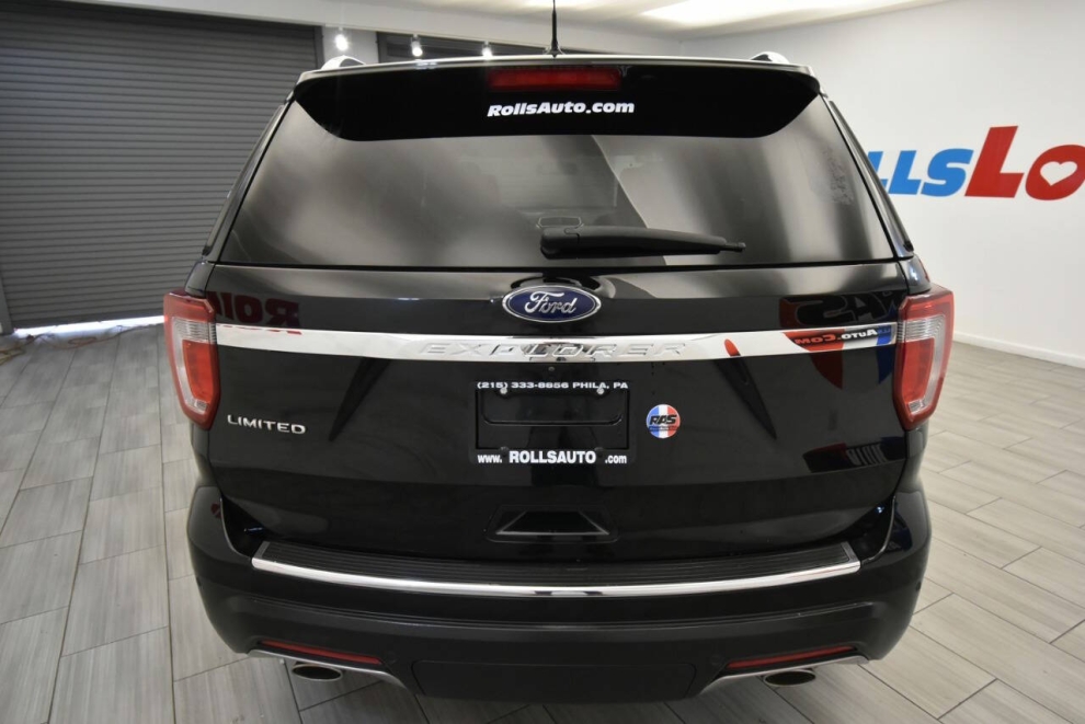 2018 Ford Explorer Limited 4dr SUV, Black, Mileage: 63,156 - photo 3