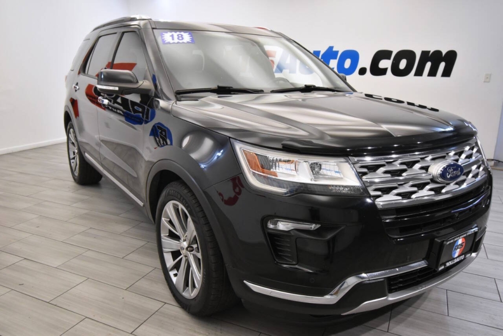 2018 Ford Explorer Limited 4dr SUV, Black, Mileage: 63,156 - photo 6