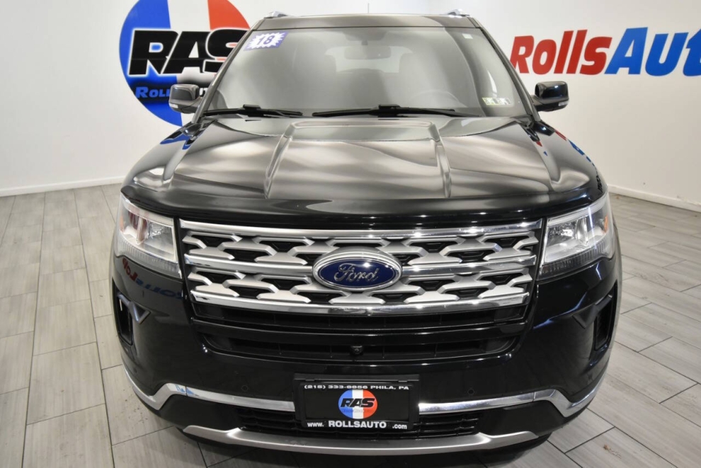 2018 Ford Explorer Limited 4dr SUV, Black, Mileage: 63,156 - photo 7