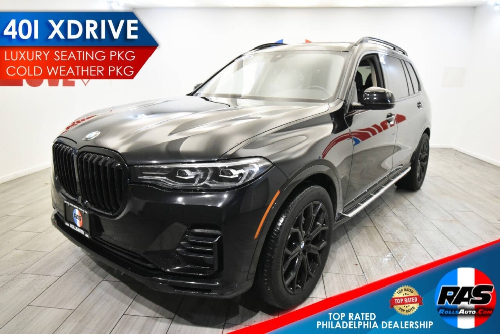 2020 BMW X7 xDrive40i AWD 4dr Sports Activity Vehicle, Black, Mileage: 96,571 