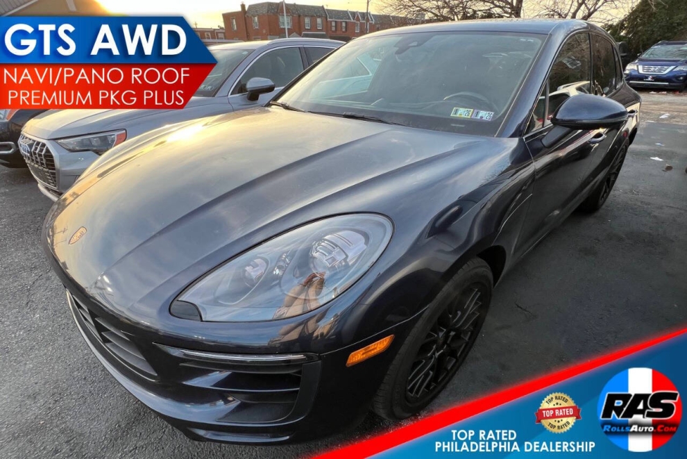 2017 Porsche Macan GTS AWD 4dr SUV, Blue, Mileage: 85,255 