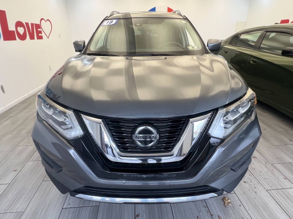 2018 Nissan Rogue SL AWD 4dr Crossover, Gray, Mileage: 100,334 - photo 1