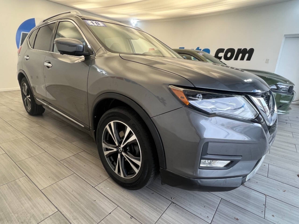 2018 Nissan Rogue SL AWD 4dr Crossover, Gray, Mileage: 100,334 - photo 2