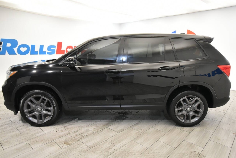 2022 Honda Passport EX L AWD 4dr SUV, Black, Mileage: 35,024 - photo 1