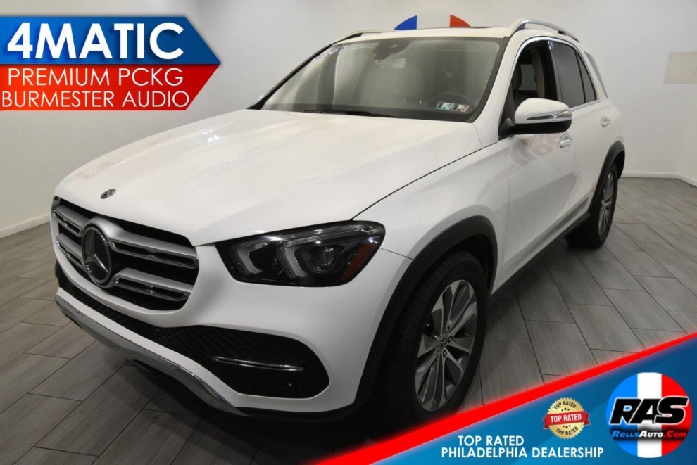 2020 Mercedes-Benz GLE GLE 350 4MATIC AWD 4dr SUV, White, Mileage: 69,351 