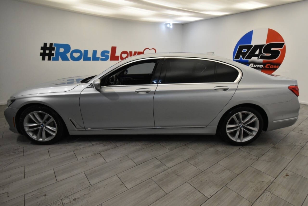 2016 BMW 7 Series 750i xDrive AWD 4dr Sedan, Silver, Mileage: 92,846 - photo 1