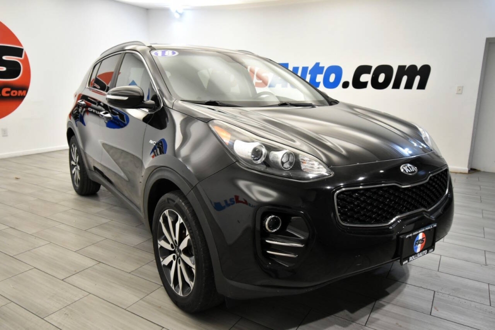 2018 Kia Sportage EX AWD 4dr SUV, Black, Mileage: 70,884 - photo 6