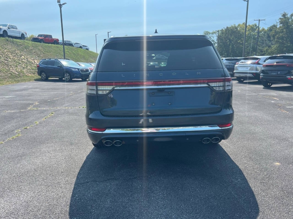 2020 Lincoln Aviator Black Label AWD 4dr SUV, Blue, Mileage: 73,087 - photo 4