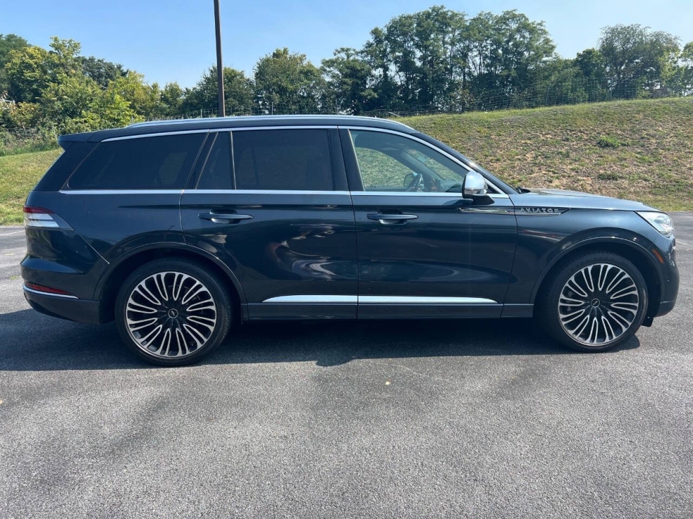 2020 Lincoln Aviator Black Label AWD 4dr SUV, Blue, Mileage: 73,087 - photo 6