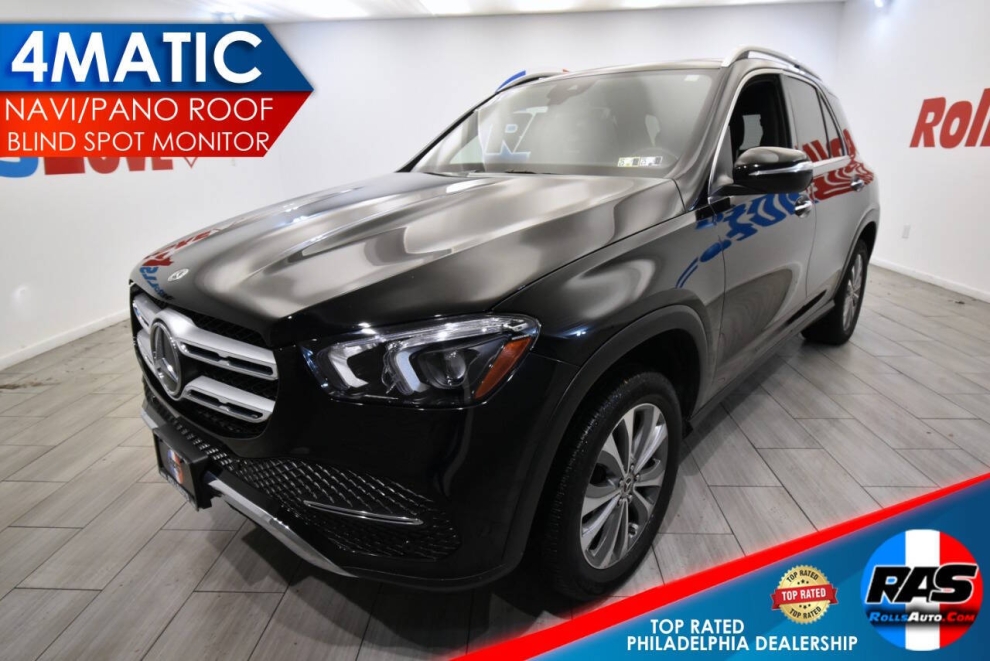 2021 Mercedes-Benz GLE GLE 350 4MATIC AWD 4dr SUV, Black, Mileage: 56,159 