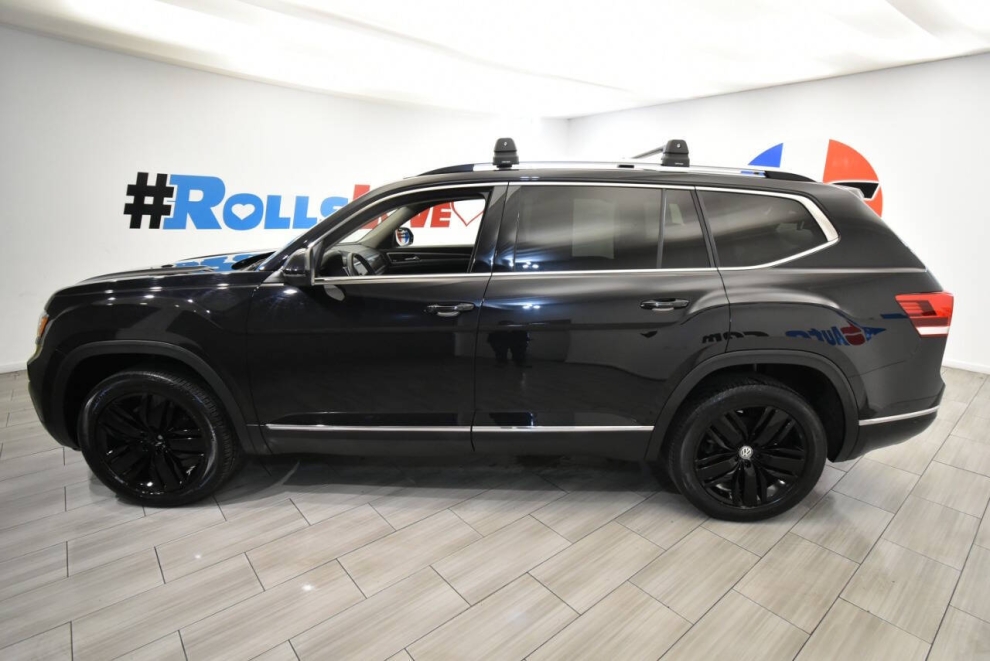 2019 Volkswagen Atlas V6 SEL Premium 4Motion AWD 4dr SUV, Black, Mileage: 66,256 - photo 1