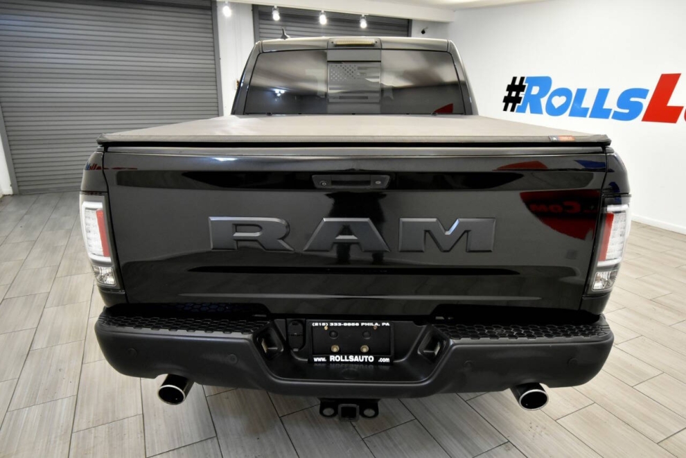 2016 RAM 1500 Rebel 4x4 4dr Crew Cab 5.5 ft. SB Pickup, Black, Mileage: 97,929 - photo 3