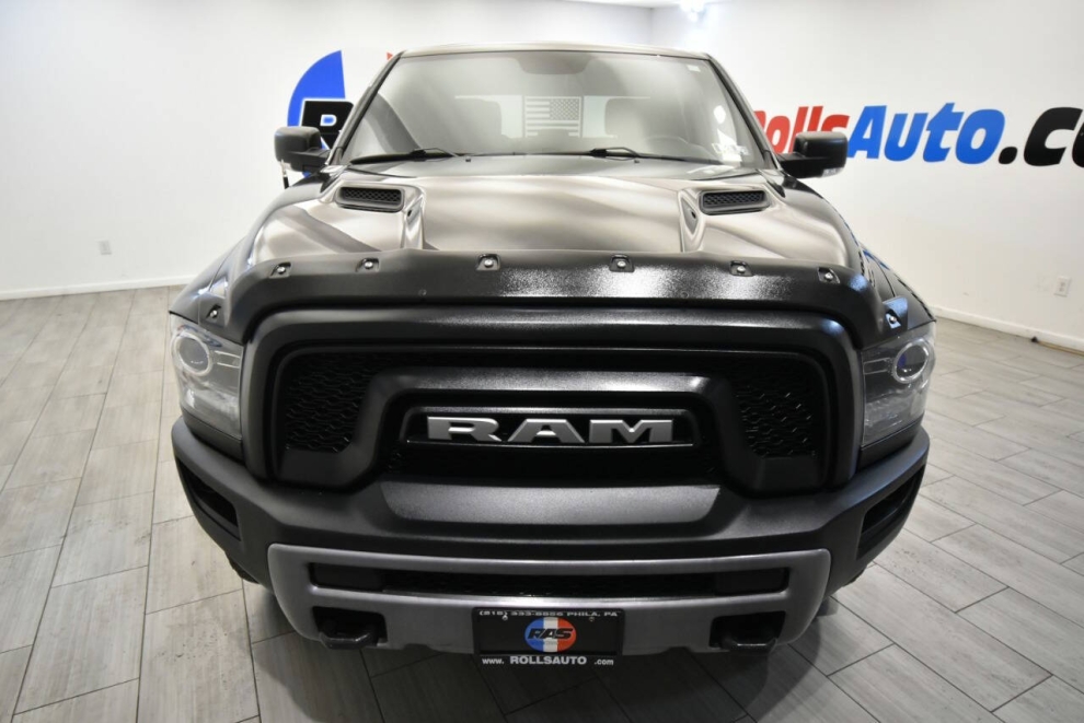 2016 RAM 1500 Rebel 4x4 4dr Crew Cab 5.5 ft. SB Pickup, Black, Mileage: 97,929 - photo 7