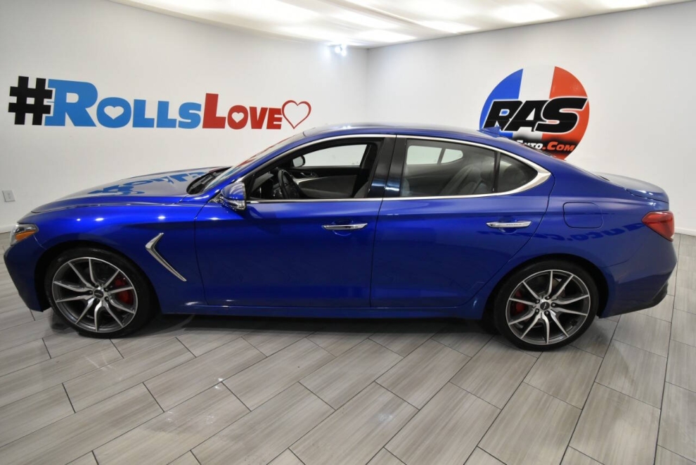 2020 Genesis G70 2.0T Sport 4dr Sedan, Blue, Mileage: 72,209 - photo 1