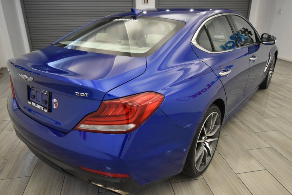 2020 Genesis G70 2.0T Sport 4dr Sedan, Blue, Mileage: 72,209 - photo 4