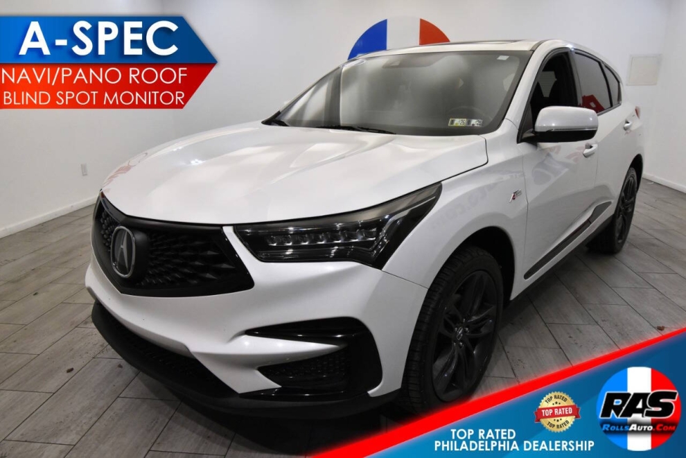 2021 Acura RDX SH AWD w/A SPEC 4dr SUV Package, White, Mileage: 95,666 