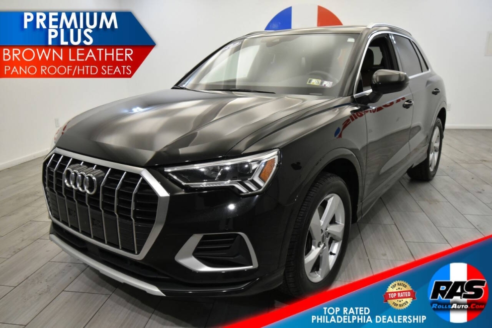 2020 Audi Q3 quattro Premium Plus 40 TFSI AWD 4dr SUV, Black, Mileage: 78,228 