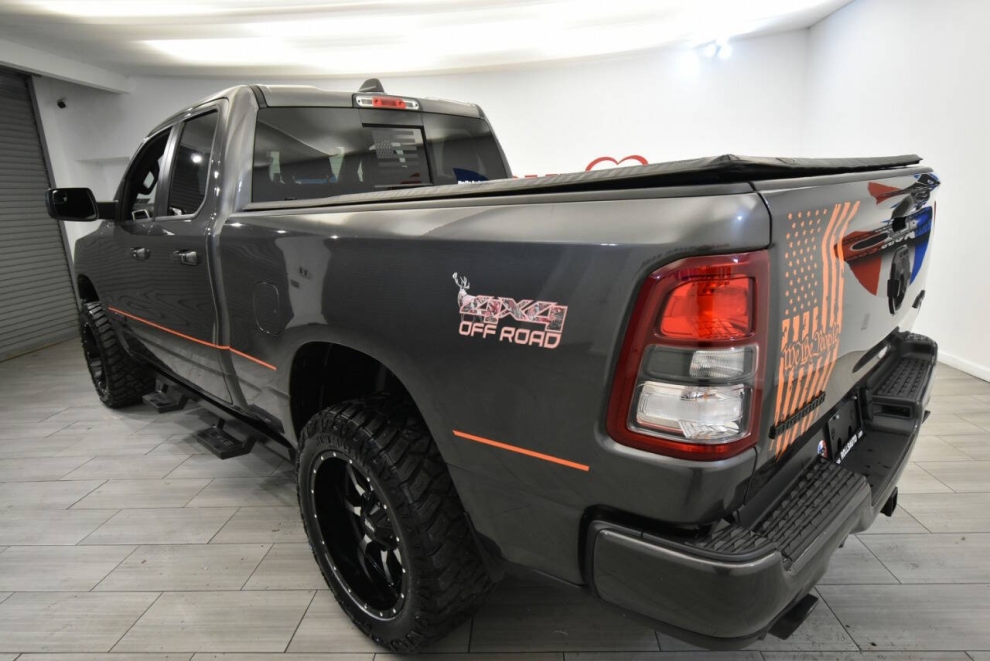 2021 RAM 1500 Big Horn Quad Cab 4x4, Gray, Mileage: 47,224 - photo 2