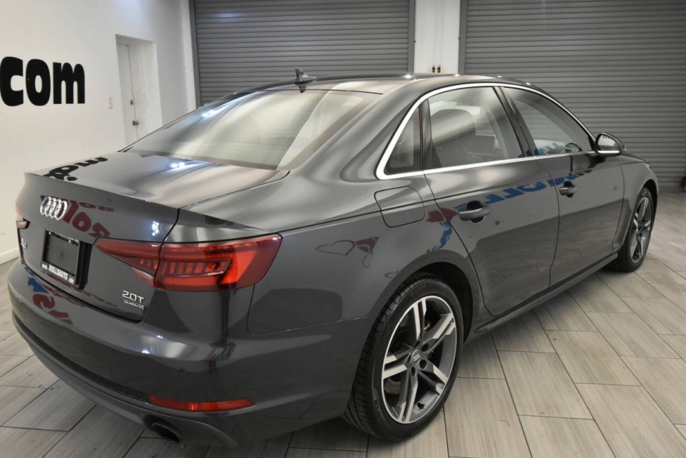 2018 Audi A4 Premium Plus Quattro AWD, Gray, Mileage: 80,058 - photo 4