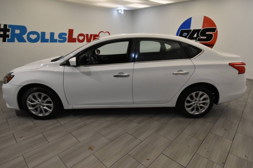 2019 Nissan Sentra, White, Mileage: 76,091 - photo 1