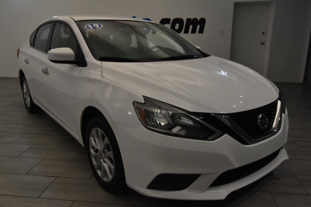 2019 Nissan Sentra, White, Mileage: 76,091 - photo 6