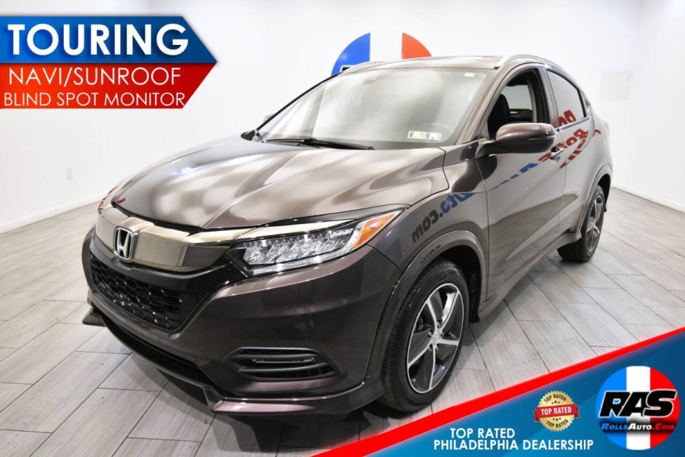 2019 Honda HR-V Touring AWD 4dr Crossover, Brown, Mileage: 52,520 