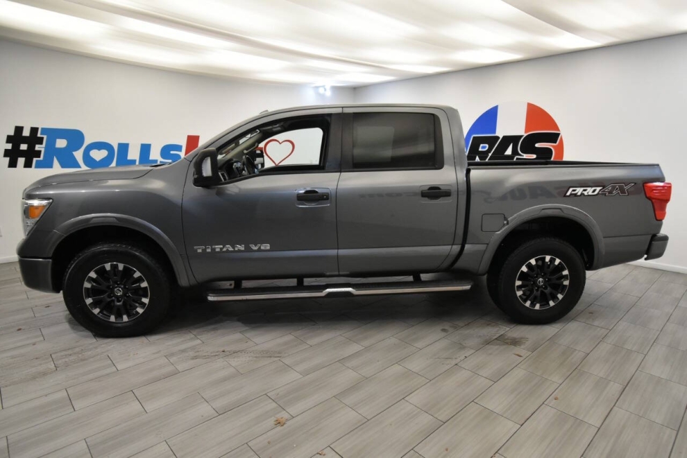 2019 Nissan Titan Pro4X, Gray, Mileage: 104,308 - photo 1