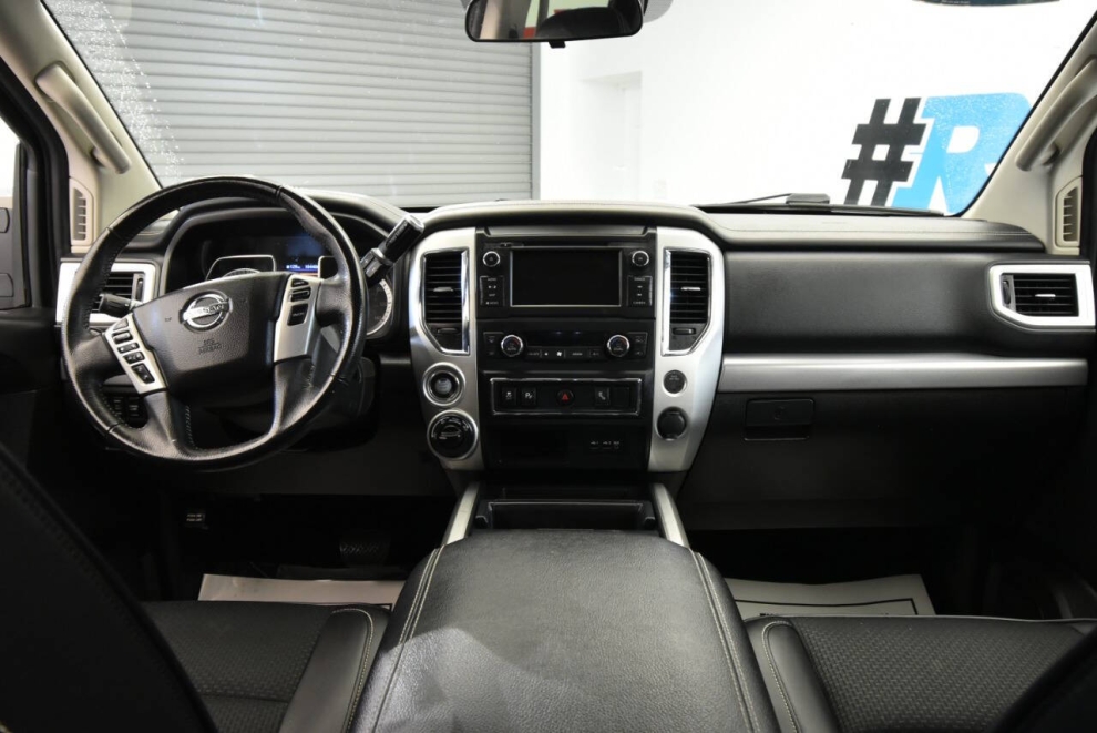 2019 Nissan Titan Pro-4X Crew Cab 4x4, Gray, Mileage: 104,308 - photo 18