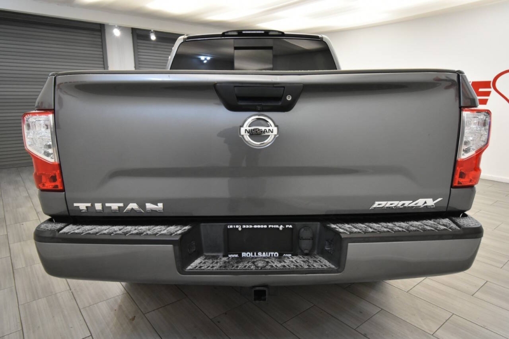 2019 Nissan Titan Pro4X, Gray, Mileage: 104,308 - photo 3