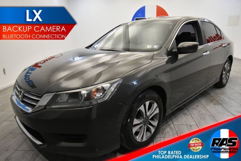 2015 Honda Accord LX 4dr Sedan CVT, Gray, Mileage: 89,905 