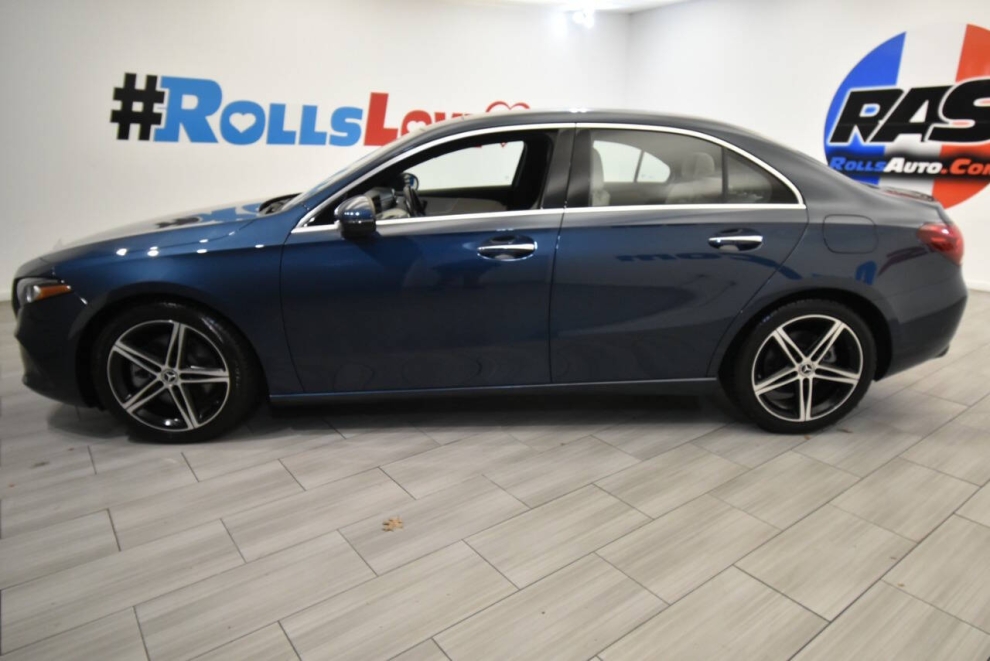 2021 Mercedes-Benz A-Class A 220 4dr Sedan, Blue, Mileage: 57,342 - photo 1