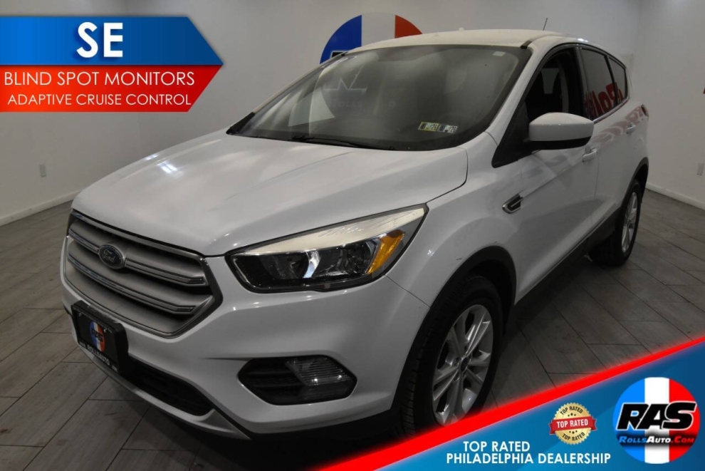 2019 Ford Escape SE 4dr SUV, White, Mileage: 77,208 