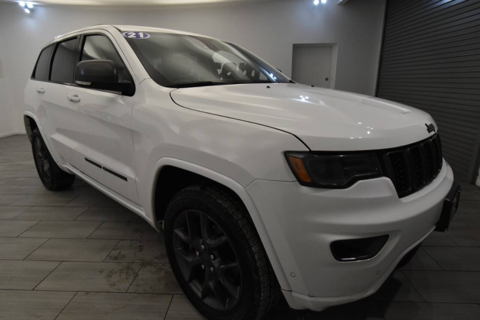 2021 Jeep Grand Cherokee Limited 80th Anniversary, White, Mileage: 91,818 - photo 6